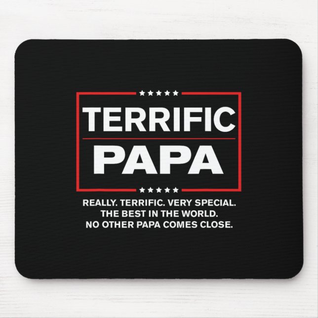 Uncle - Funny Donald Trump Great Papa  Mouse Mat (Front)