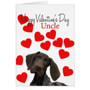 Uncle Glossy Grizzly Valentine Puppy Love