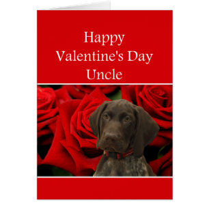 Uncle Glossy Grizzly Valentine Puppy Love