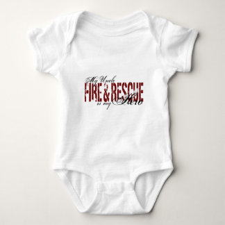 Uncle Hero - Fire & Rescue Baby Bodysuit