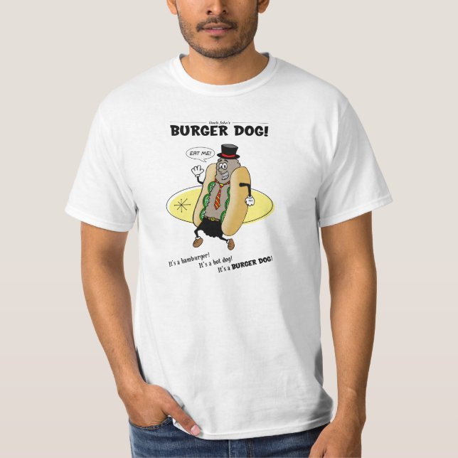 Uncle John's Burger Dog! T-Shirt (Front)