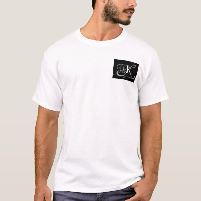 Uncle King black background t-shirt (Front)