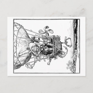 Uncle Lubin - Heath Robinson Postcard