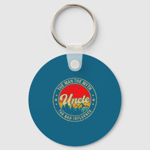 Uncle Man Myth Bad Influence Key Ring