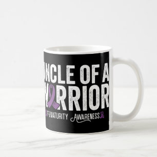 Uncle Of A Warrior Nicu Prematurity Awareness Coffee Mug