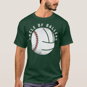 Uncle of Baseball Volleyball Player Niece Nephew T T-Shirt