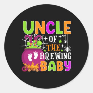 Uncle Of Brewing  Classic Round Sticker