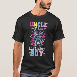 Uncle of the Astronaut Space Theme Birthday Party T-Shirt