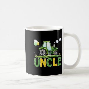 Uncle of The Birthday Boy Farm Tractors Family Coffee Mug