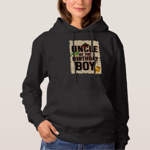 Uncle Of The Birthday Boy Father Pirate Theme 5th Hoodie