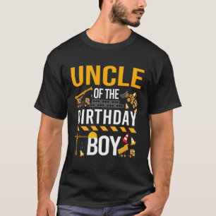 Uncle Of The Birthday Boy Tio Bday Family Matching T-Shirt