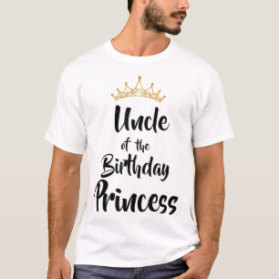 Uncle Of The Birthday Princess Matching Family T-Shirt