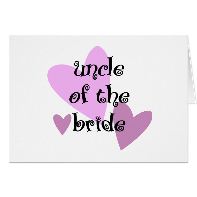 Uncle of the Bride (Front Horizontal)
