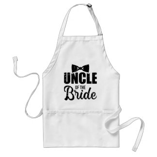 Uncle of the bride for wedding standard apron