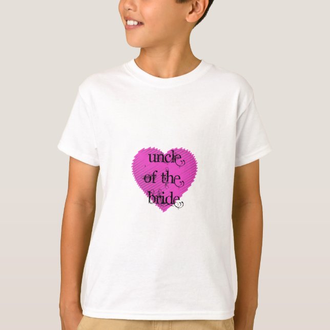 Uncle of the Bride T-Shirt (Front)