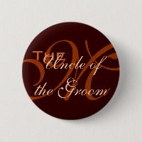 Uncle of the Groom Button