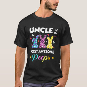 Uncle Of The Most Awesome Bunnies Cute Gnome Happy T-Shirt