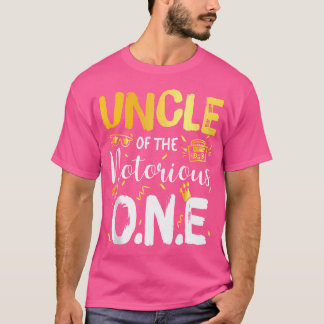 Uncle Of The Notorious One 1St Birthday Hip Hop Da T-Shirt