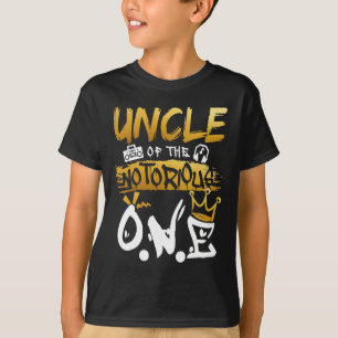 Uncle Of The Notorious One Old School Hip Hop 1st T-Shirt