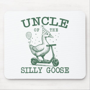 Uncle Of The Silly Goose First Birthday Family Mat Mouse Mat