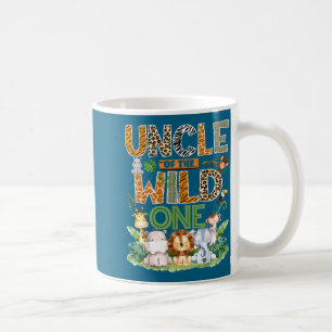 Uncle Of The Wild One Safari Jungle 1st Birthday B Coffee Mug