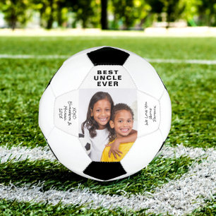 Uncle Photo Personalised Football