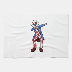 Uncle Sam Dab Tea Towel