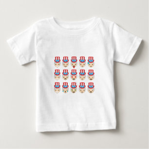 uncle sam emoji baby T-Shirt