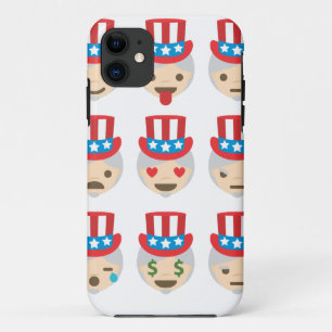 uncle sam emoji iPhone 11 case