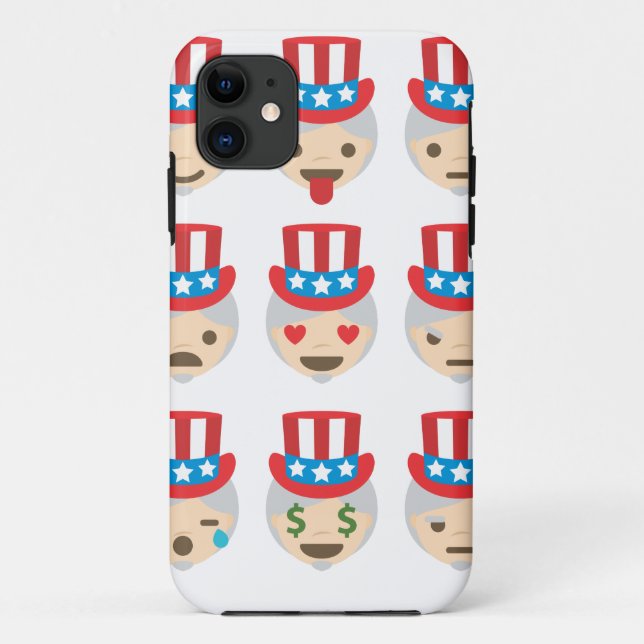 uncle sam emoji Case-Mate iPhone case (Back)