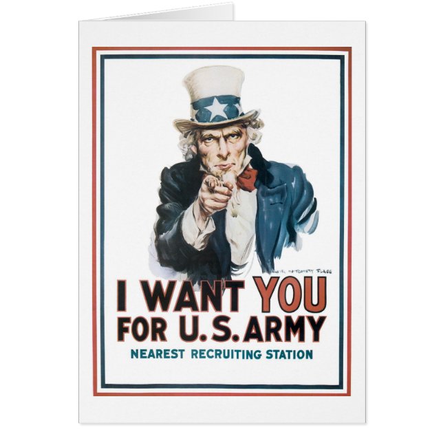 Uncle Sam "I Want YOU!" (Front)