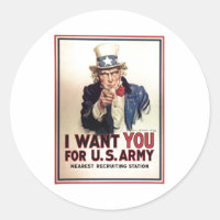 Uncle Sam I Want You For US Army