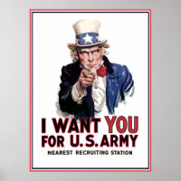 Uncle Sam "I Want You"