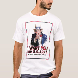 Uncle Sam "I Want You" T-Shirt
