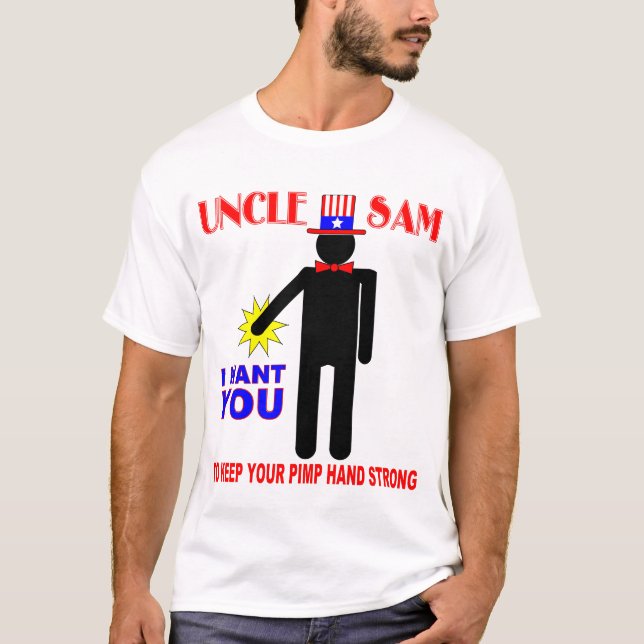 UNCLE SAM, I WANT YOU T-Shirt (Front)