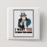 Uncle Sam "I Want You" to Wash Your Hands!