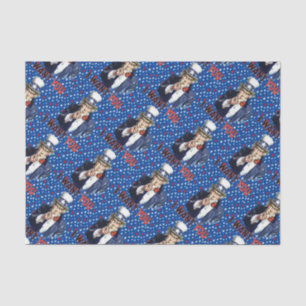 Uncle Sam I Want You With Stars and Stripes  Tissue Paper