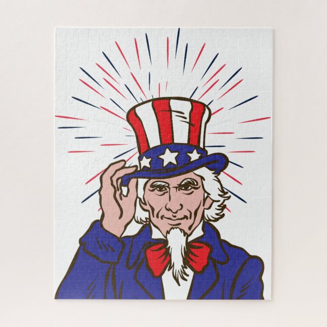 Uncle Sam Jigsaw Puzzle (Vertical)