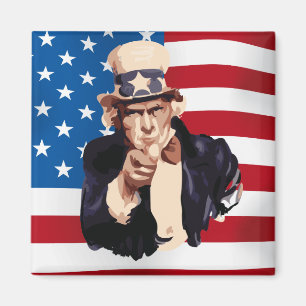 Uncle Sam Magnet