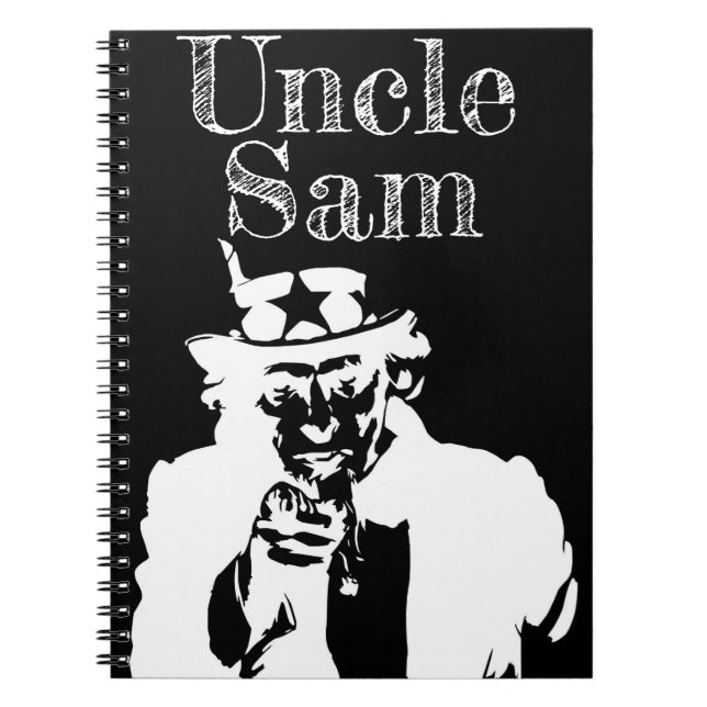 Uncle Sam Notebook (Front)