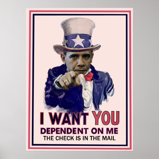 Uncle Sam Obama Poster (Front)