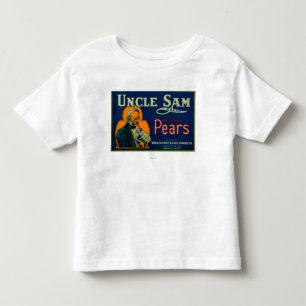 Uncle Sam Pear Crate LabelWapato, WA Toddler T-Shirt