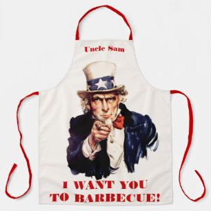 Uncle Sam Personalise Apron