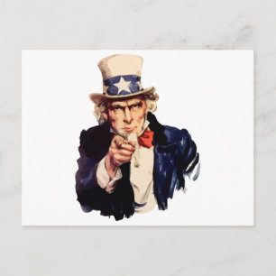 Uncle Sam Postcard