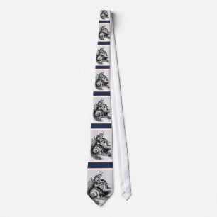 Uncle Sam Riding the Congressional Snail Tie