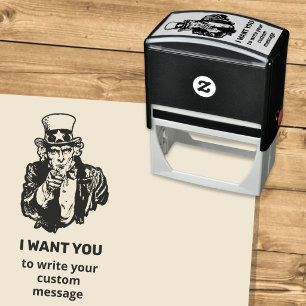Uncle Sam Self-inking Stamp