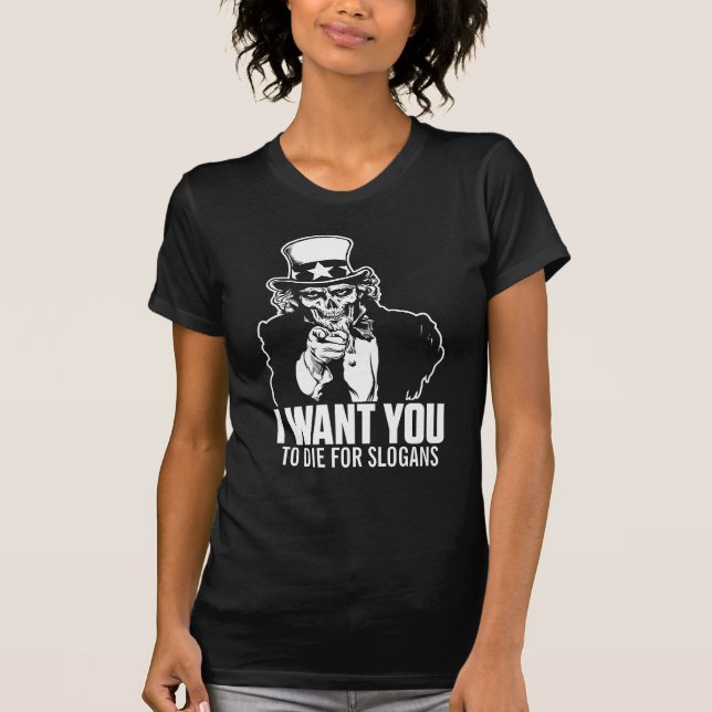 Uncle Sam Skull Shirt (Front)