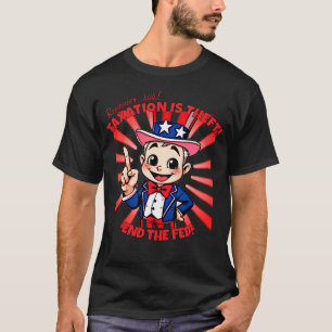 Uncle Sam Taxation is Theft T-Shirt