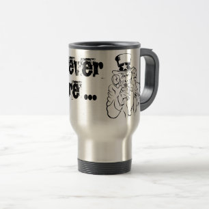 Uncle Sam Travel Mug