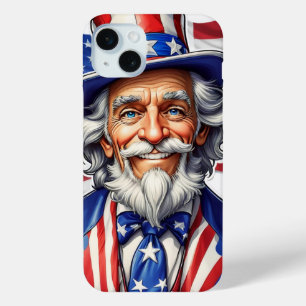 Uncle Sam USA iPhone 15 Mini Case
